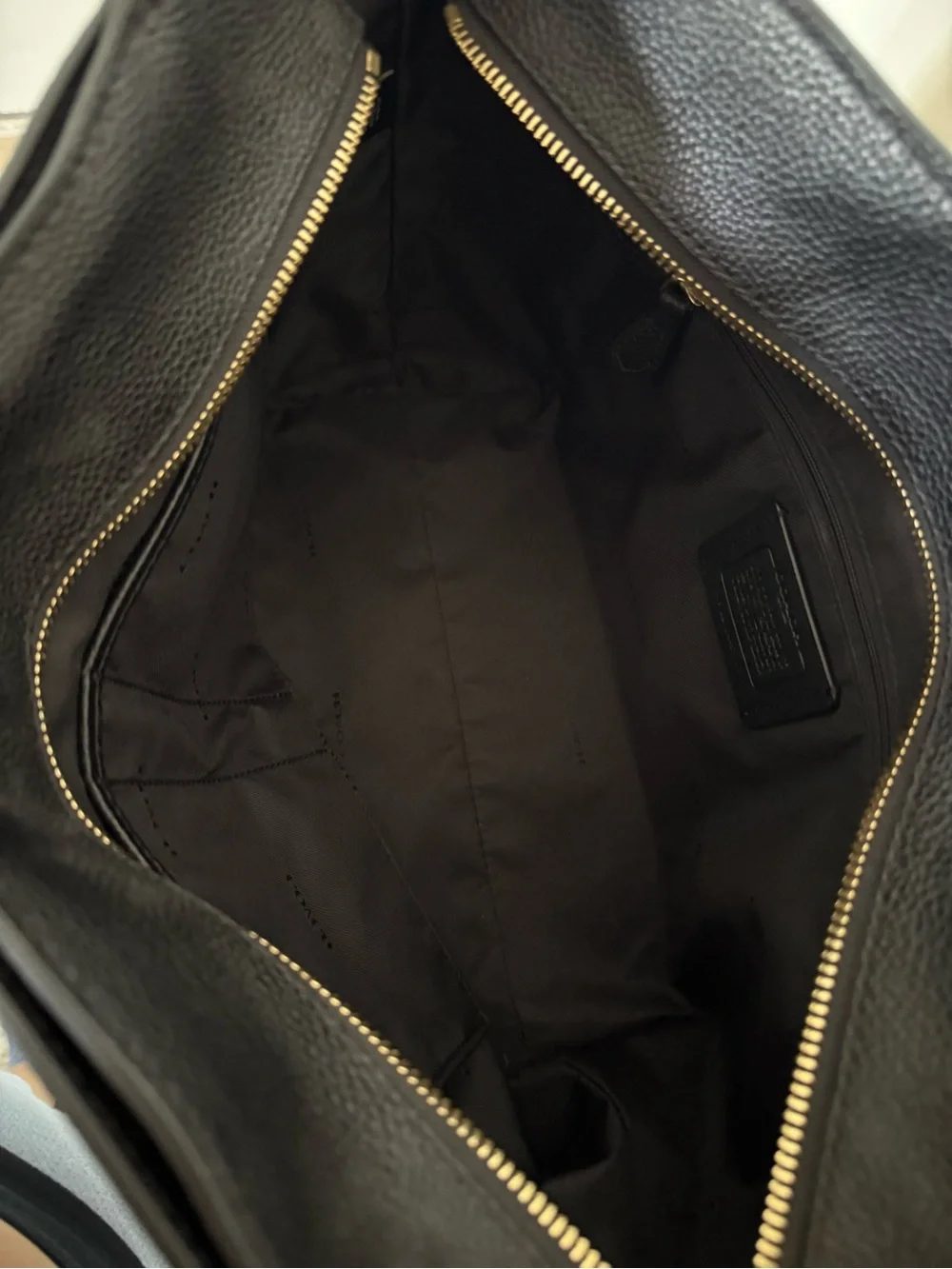 Coach Turnlock Chain Tote Bag